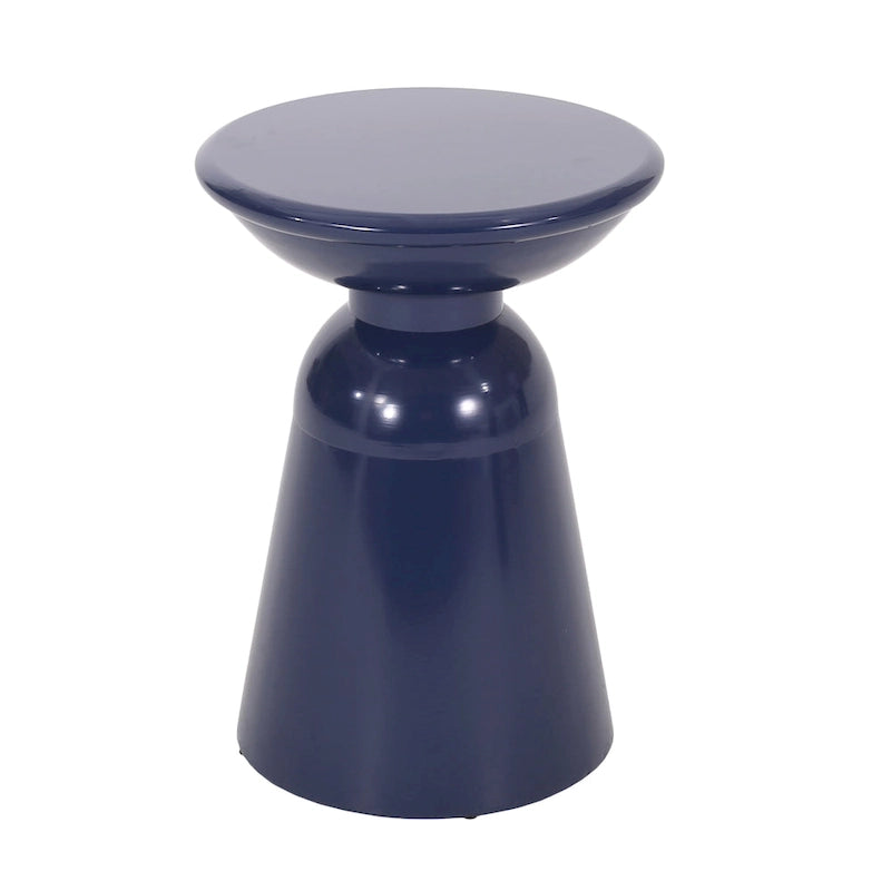 Tables d'appoint extérieures en métal Pelon (lot de 2) par Christopher Knight Home