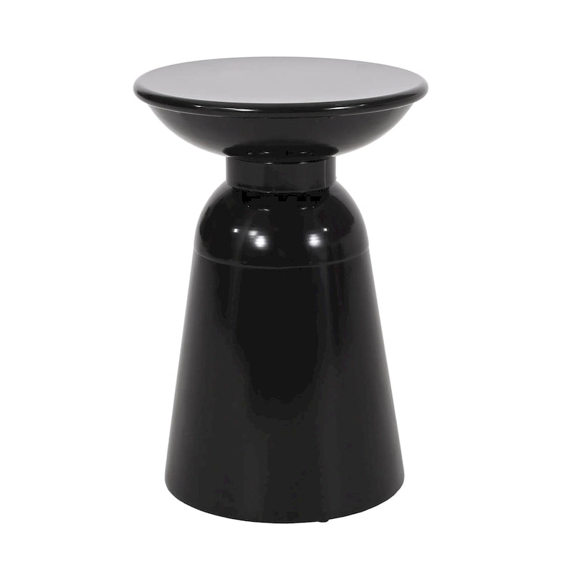 Tables d'appoint extérieures en métal Pelon (lot de 2) par Christopher Knight Home