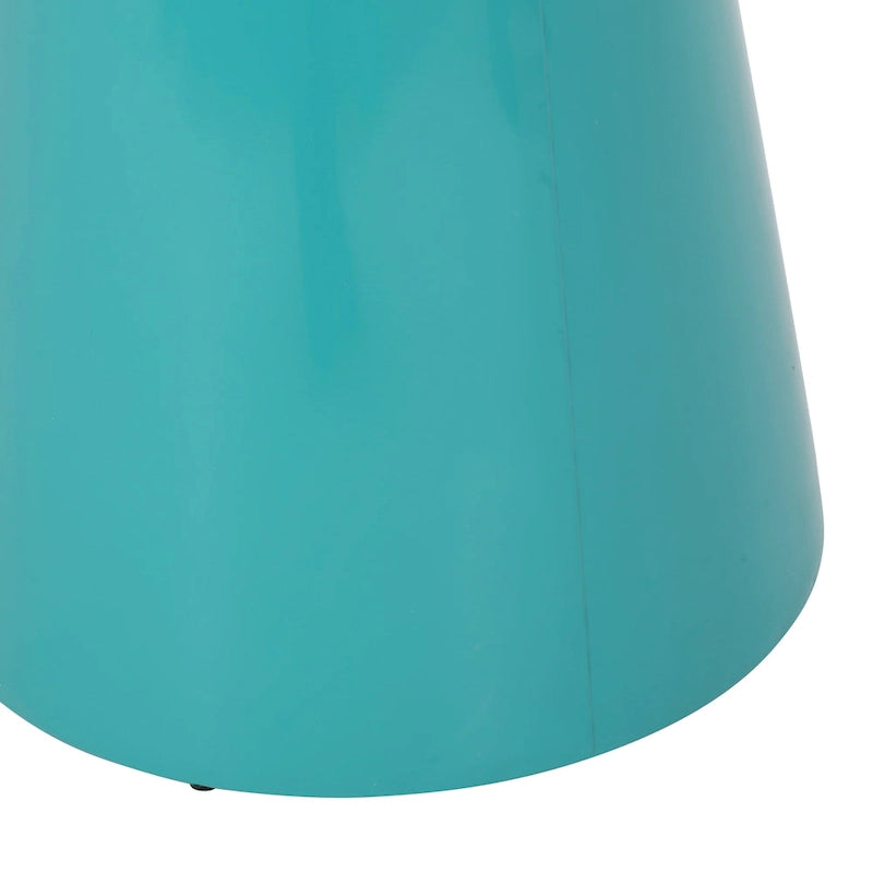 Tables d'appoint extérieures en métal Pelon (lot de 2) par Christopher Knight Home