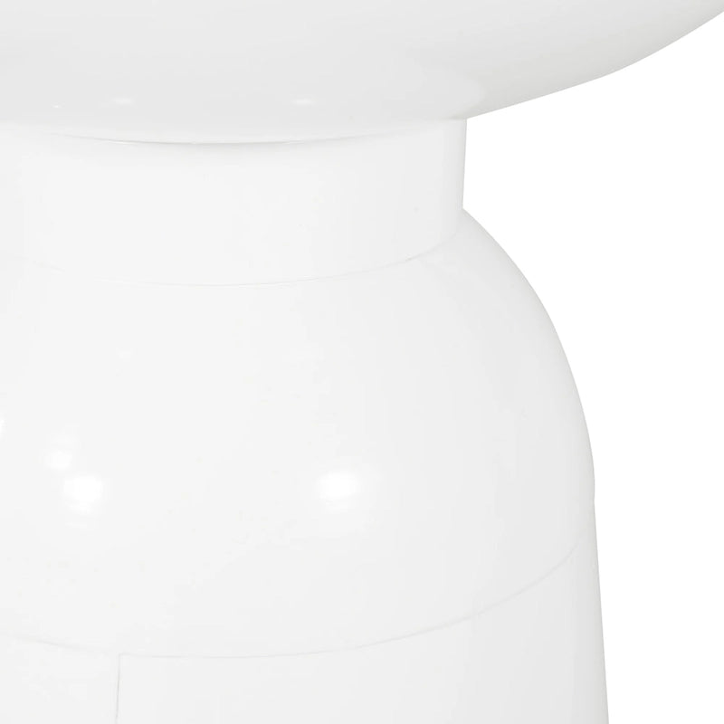 Tables d'appoint extérieures en métal Pelon (lot de 2) par Christopher Knight Home