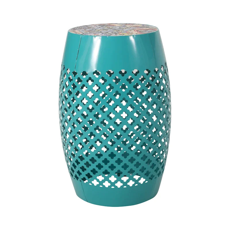 Table d'appoint Roswell Outdoor Lace Cut de Christopher Knight Home