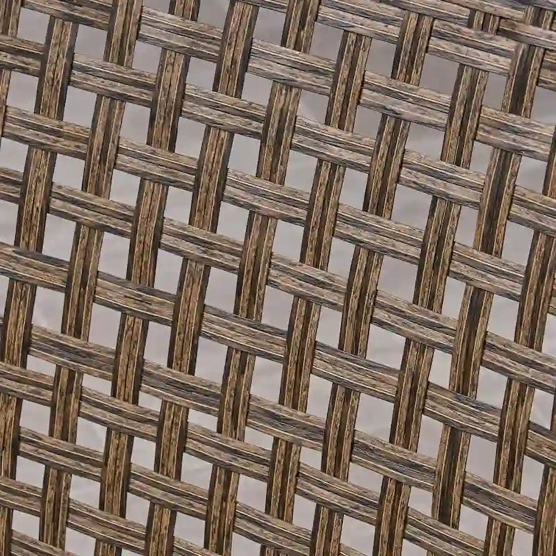 Ensemble de conversation extérieur 5 pièces Hampton Wicker/bois d'acacia par Christopher Knight Home