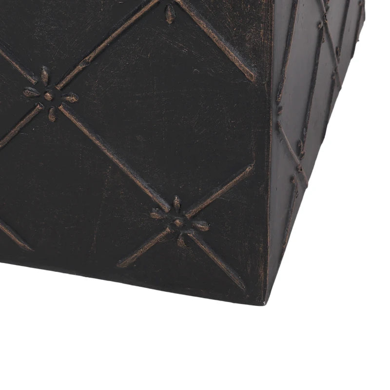 Table d'appoint d'extérieur légère en béton Acosta par Christopher Knight Home