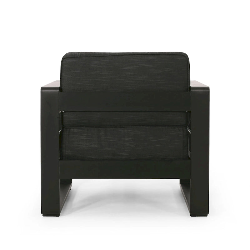 Fauteuils de club en aluminium Maya Bay (lot de 2) par Christopher Knight Home