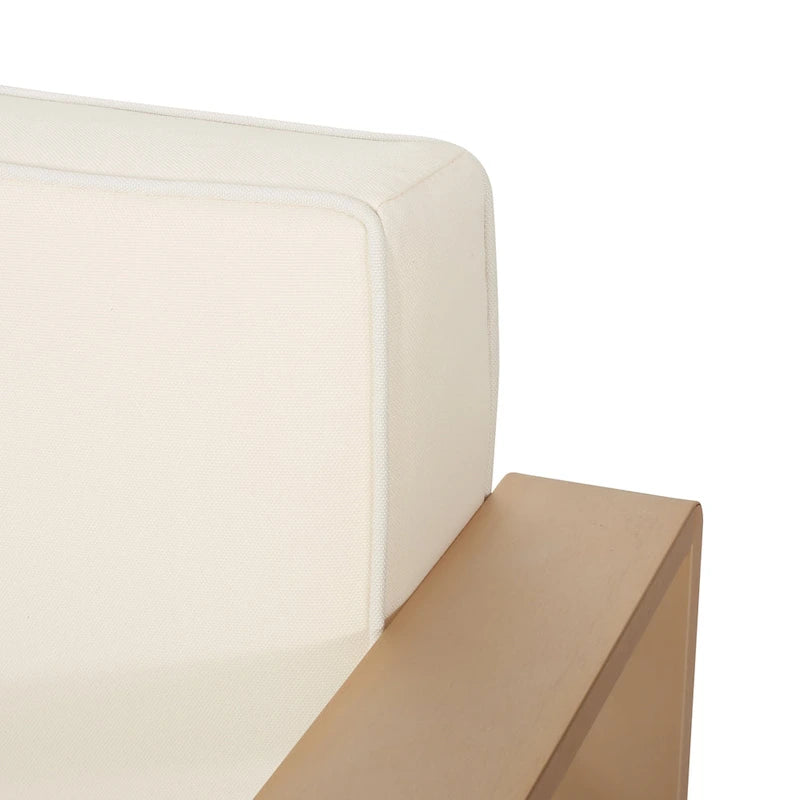 Fauteuils de club en aluminium Maya Bay (lot de 2) par Christopher Knight Home