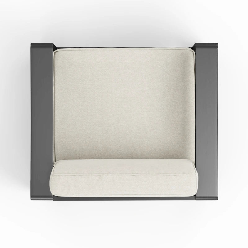 Fauteuils de club en aluminium Maya Bay (lot de 2) par Christopher Knight Home