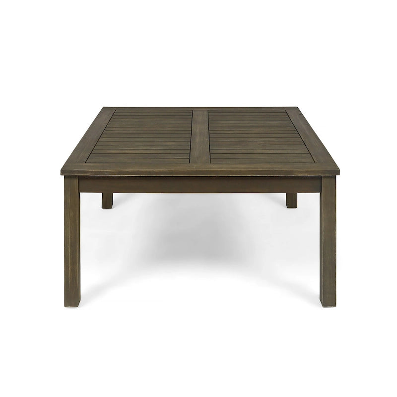 Ensemble de canapé d'angle 9 places en bois d'acacia Perla par Christopher Knight Home