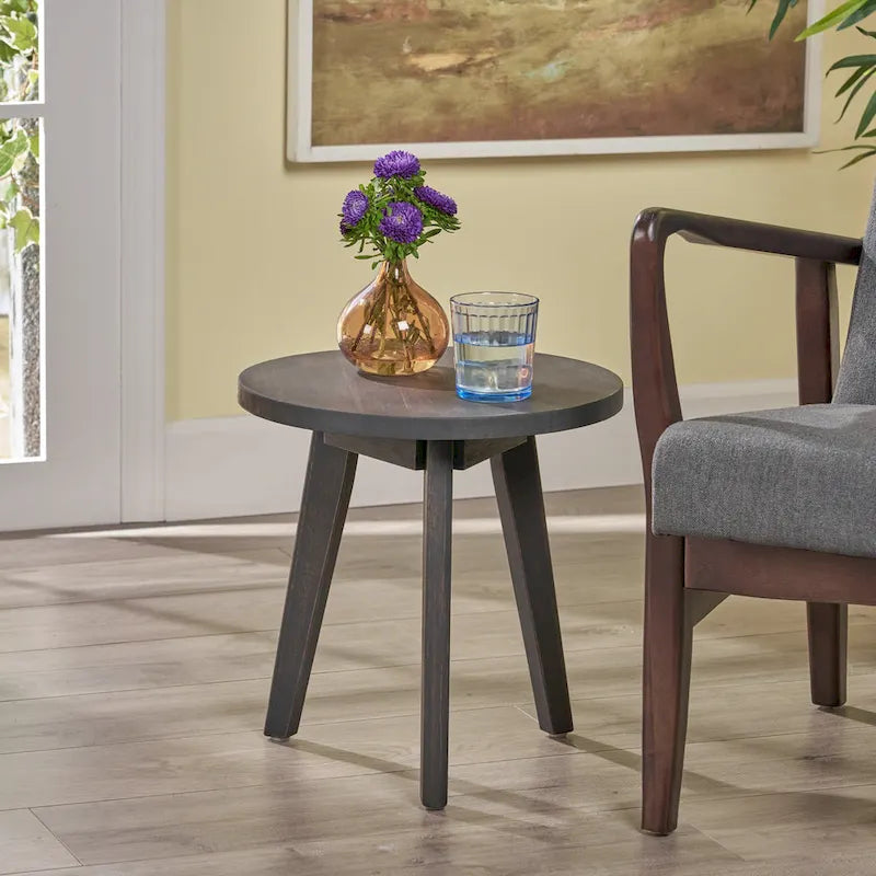 Christopher Knight Home Marina Table d'appoint d'extérieur en bois d'acacia style ferme