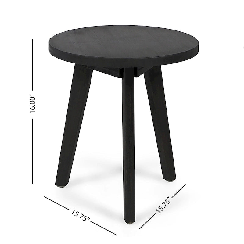 Christopher Knight Home Marina Table d'appoint d'extérieur en bois d'acacia style ferme