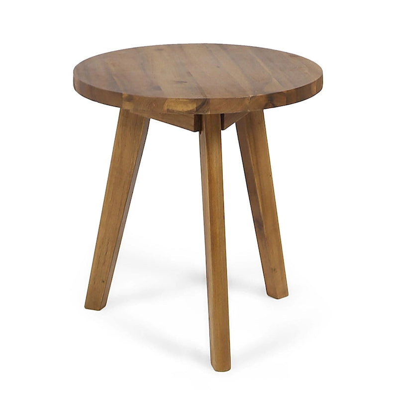 Christopher Knight Home Marina Table d'appoint d'extérieur en bois d'acacia style ferme