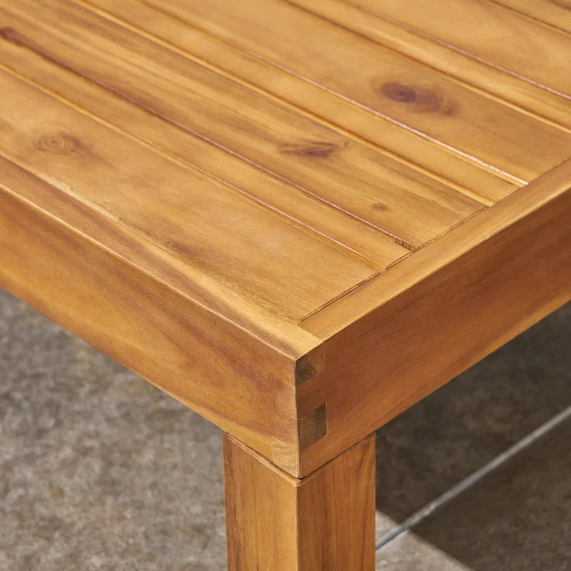 Ensemble de canapé d'angle 9 pièces en bois d'acacia Brava de Christopher Knight Home