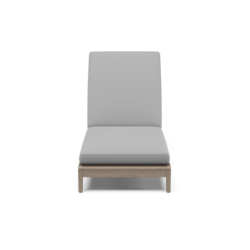 Homestyles Sustain Chaise longue d'extérieur en bois marron – 28 x 77 x 12