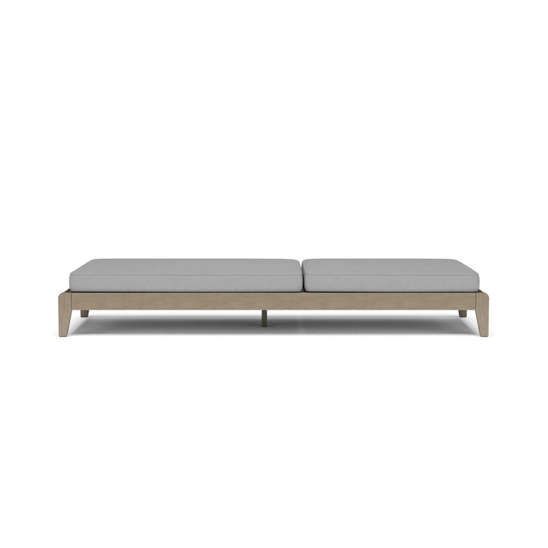 Homestyles Sustain Chaise longue d'extérieur en bois marron – 28 x 77 x 12