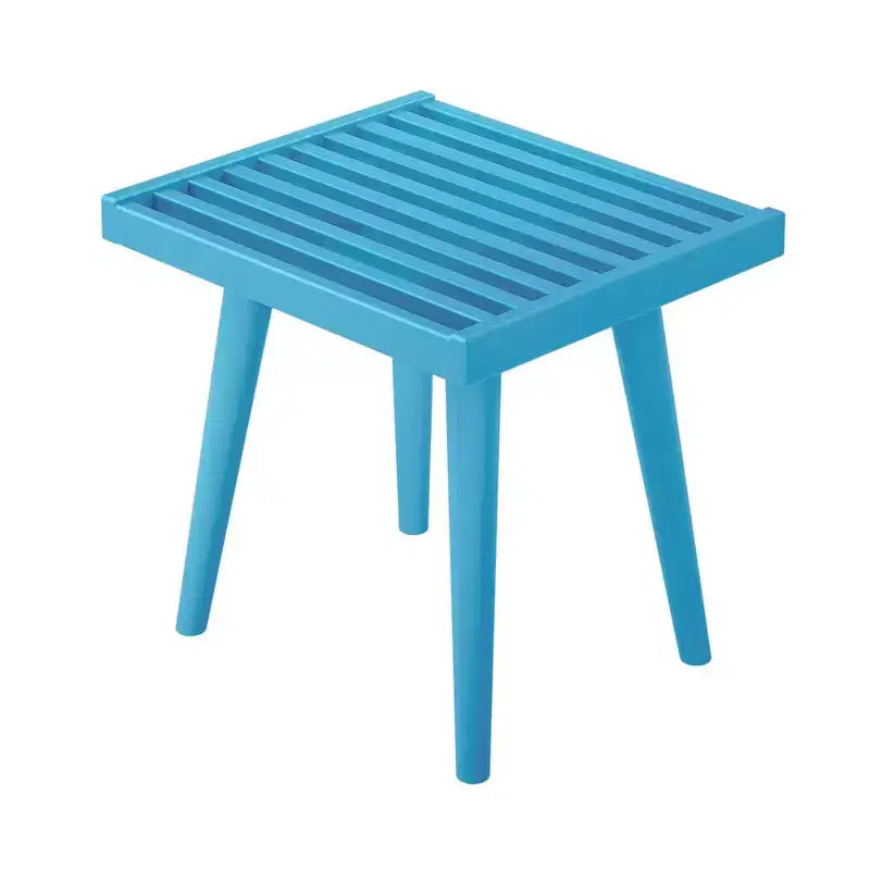 Banc d'entrée en bois massif du milieu du siècle, 48 cm