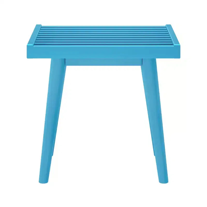Banc d'entrée en bois massif du milieu du siècle, 48 cm