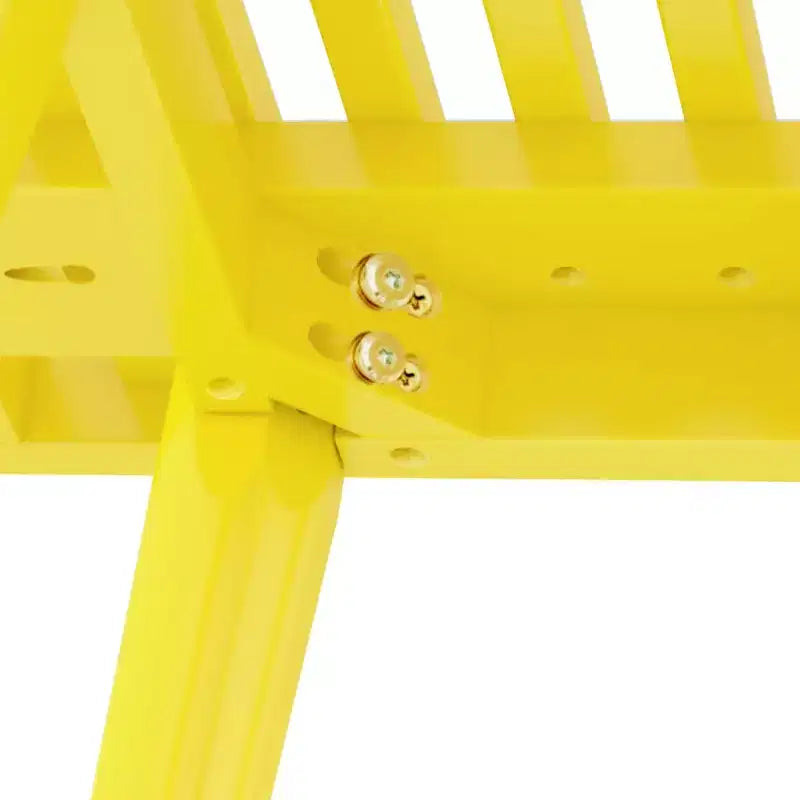 Banc d'entrée en bois massif du milieu du siècle, 48 cm