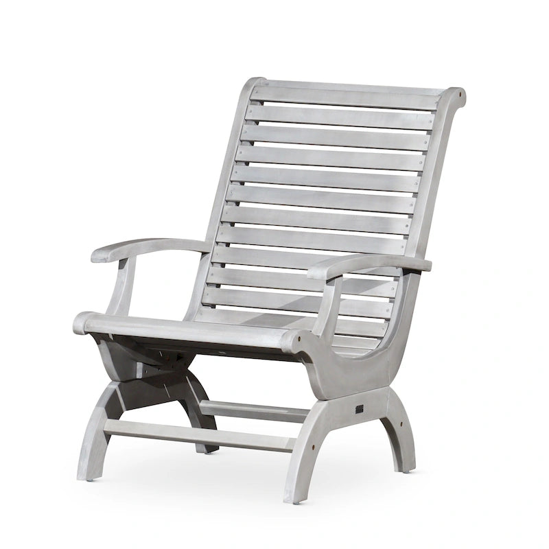 Chaise de plantation DTY Outdoor Living Aspen en eucalyptus