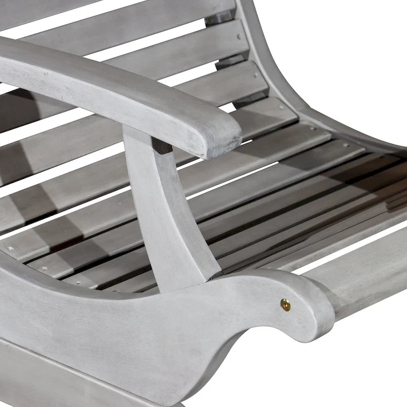 Chaise de plantation DTY Outdoor Living Aspen en eucalyptus