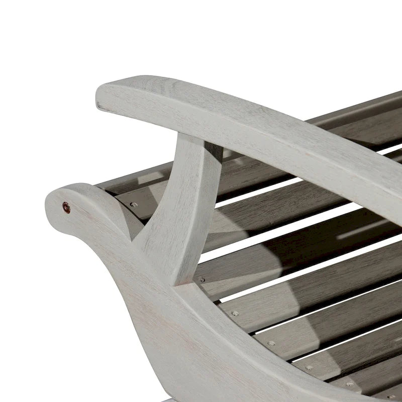 Chaise de plantation DTY Outdoor Living Aspen en eucalyptus