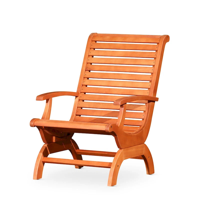 Chaise de plantation DTY Outdoor Living Aspen en eucalyptus