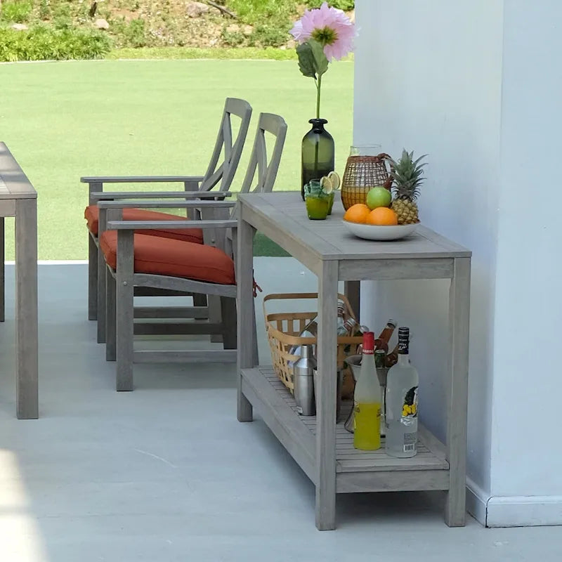 Cambridge Casual Lincoln Console de jardin - Gris patiné
