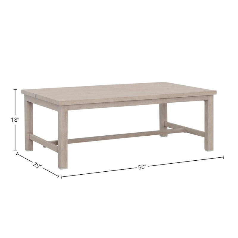 Table basse Bogra en aluminium, grise
