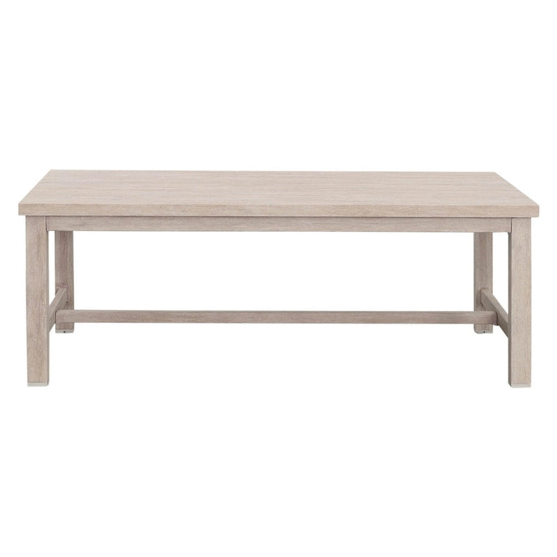 Table basse Bogra en aluminium, grise