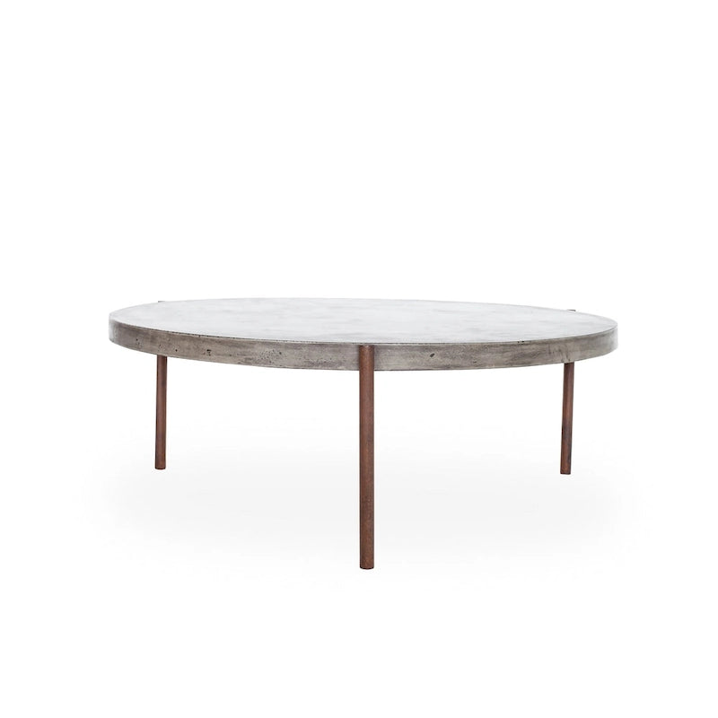 Table basse d'extérieur moderne en béton Aurelle Home
