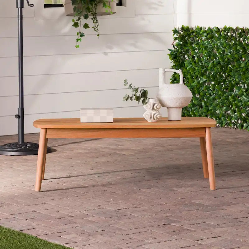 Table basse d'extérieur en bois massif Middlebrook Designs