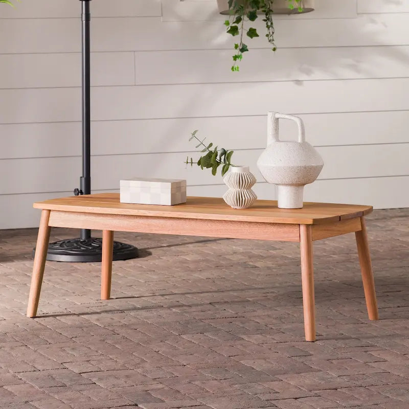 Table basse d'extérieur en bois massif Middlebrook Designs