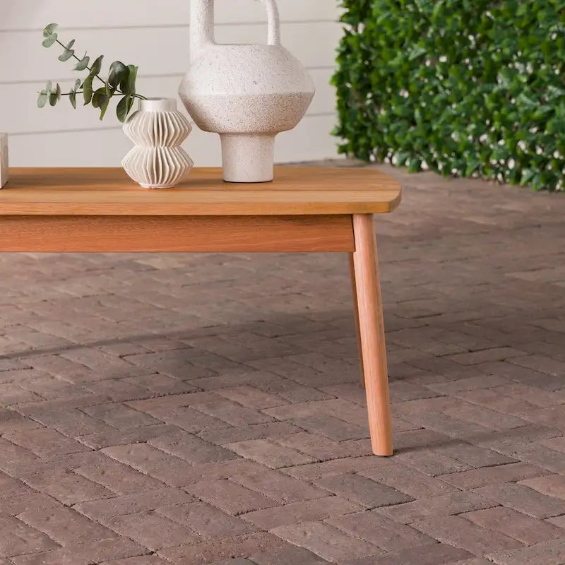 Table basse d'extérieur en bois massif Middlebrook Designs