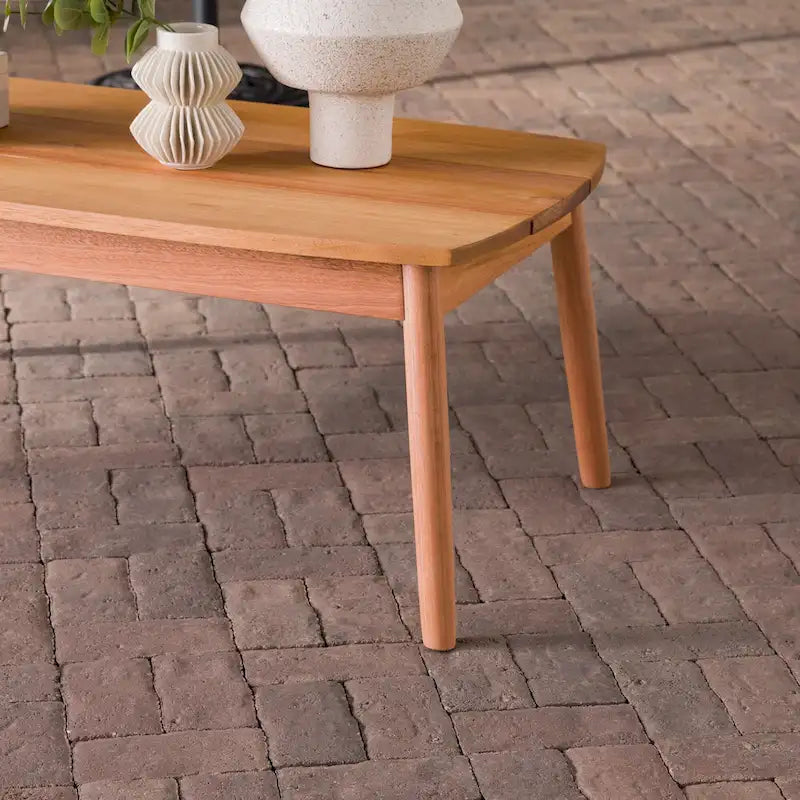 Table basse d'extérieur en bois massif Middlebrook Designs