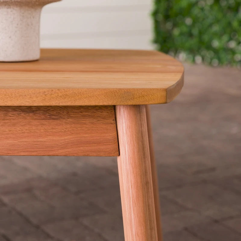 Table basse d'extérieur en bois massif Middlebrook Designs