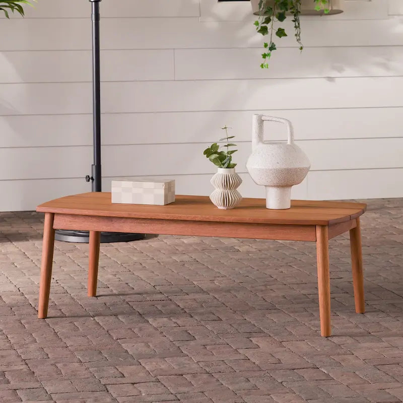 Table basse d'extérieur en bois massif Middlebrook Designs