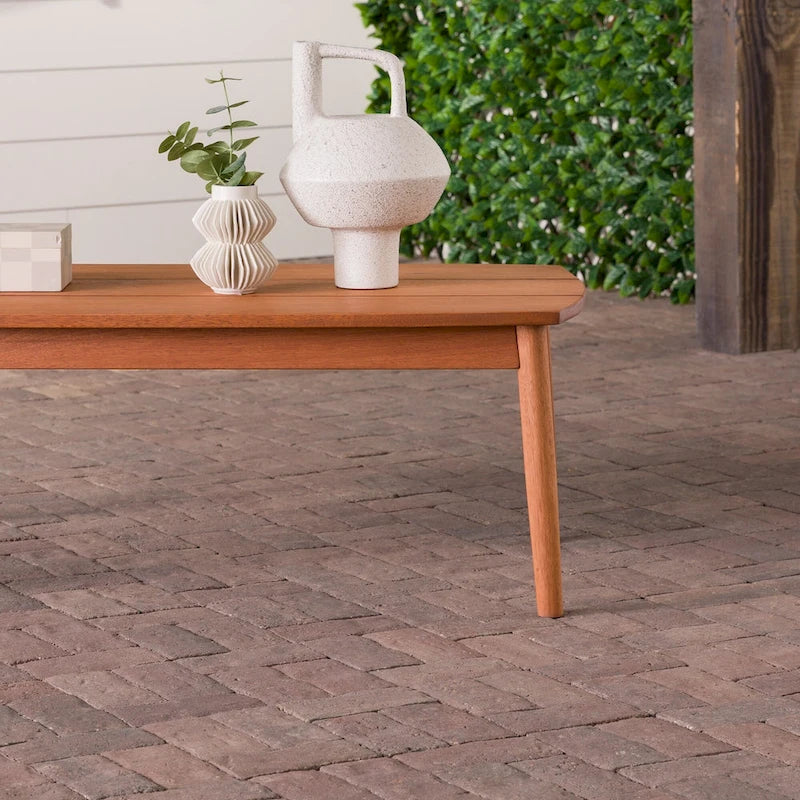 Table basse d'extérieur en bois massif Middlebrook Designs