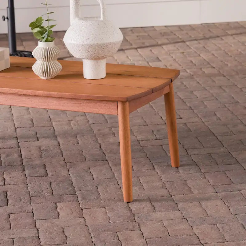 Table basse d'extérieur en bois massif Middlebrook Designs