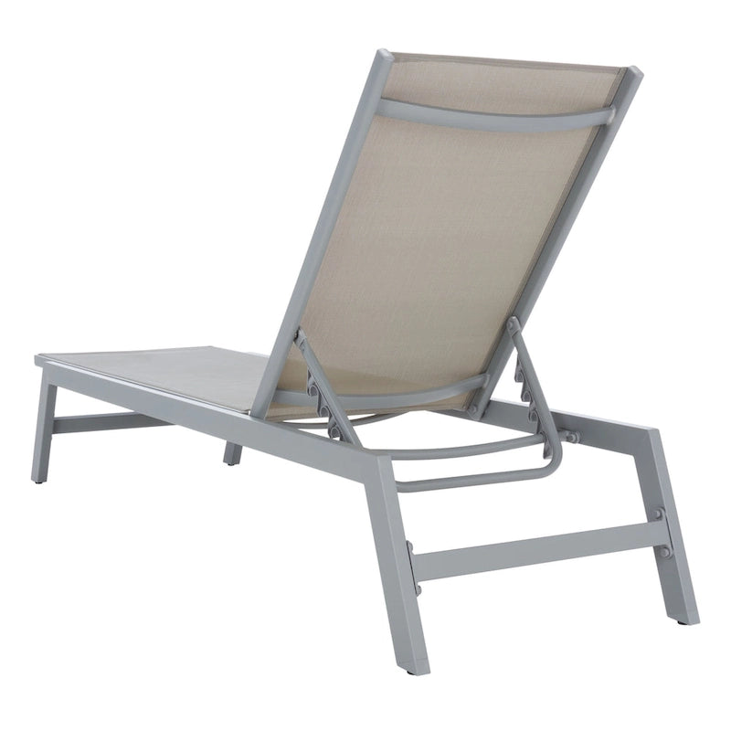 SAFAVIEH Chaise longue d'extérieur Jaylah - 74Lx23Px14H