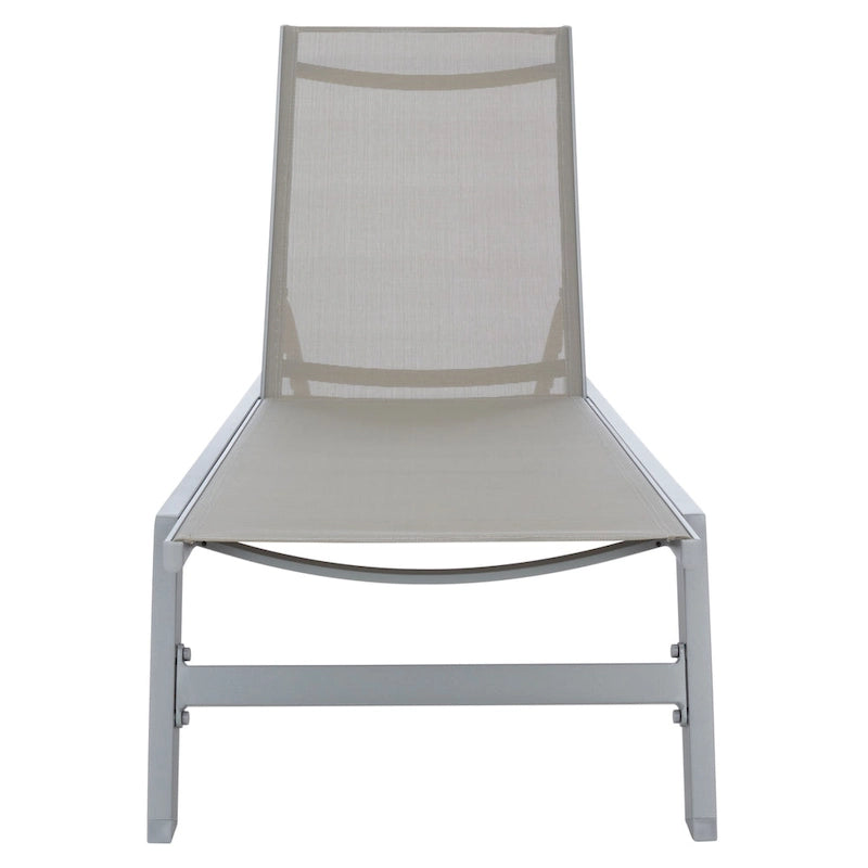 SAFAVIEH Chaise longue d'extérieur Jaylah - 74Lx23Px14H