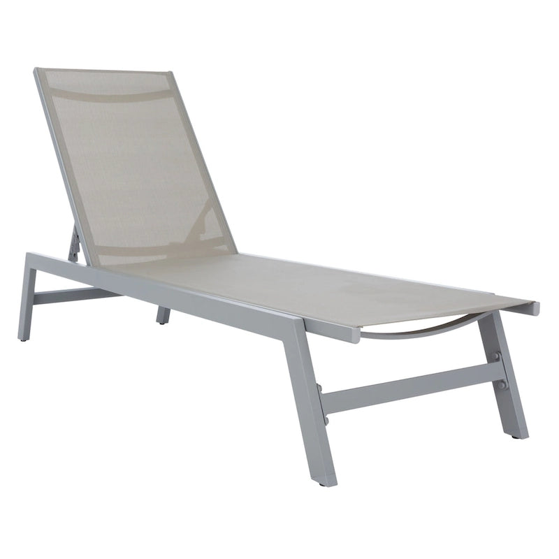 SAFAVIEH Chaise longue d'extérieur Jaylah - 74Lx23Px14H