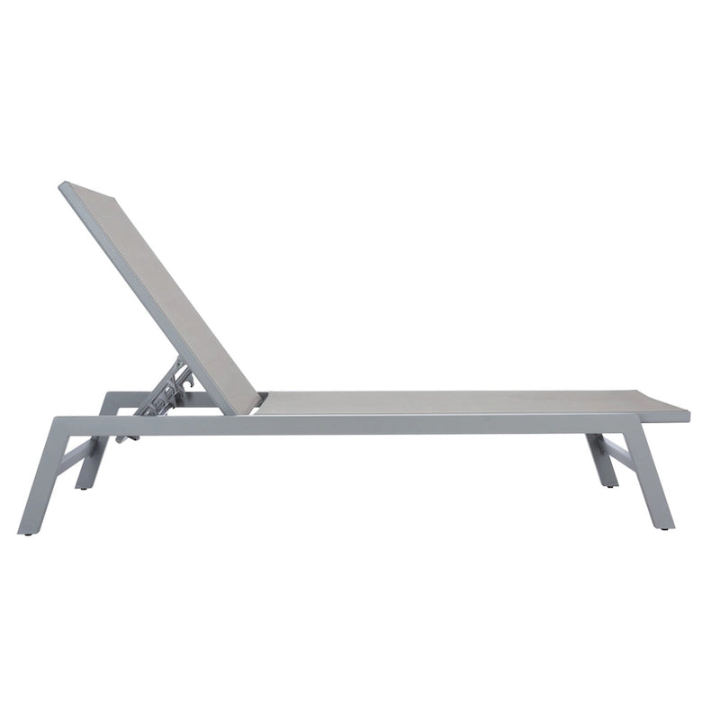 SAFAVIEH Chaise longue d'extérieur Jaylah - 74Lx23Px14H