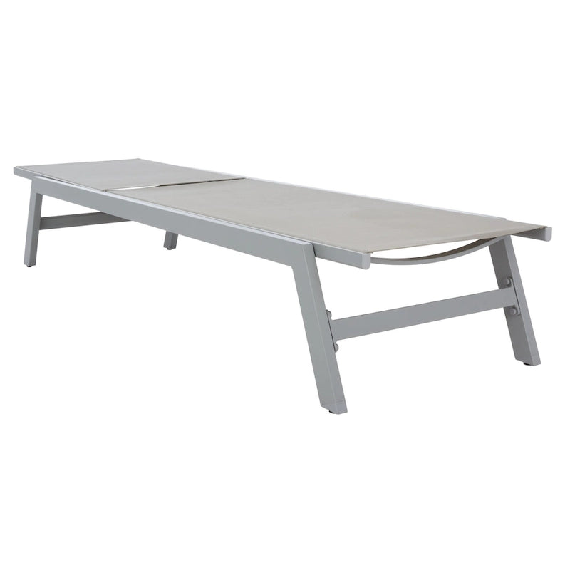 SAFAVIEH Chaise longue d'extérieur Jaylah - 74Lx23Px14H