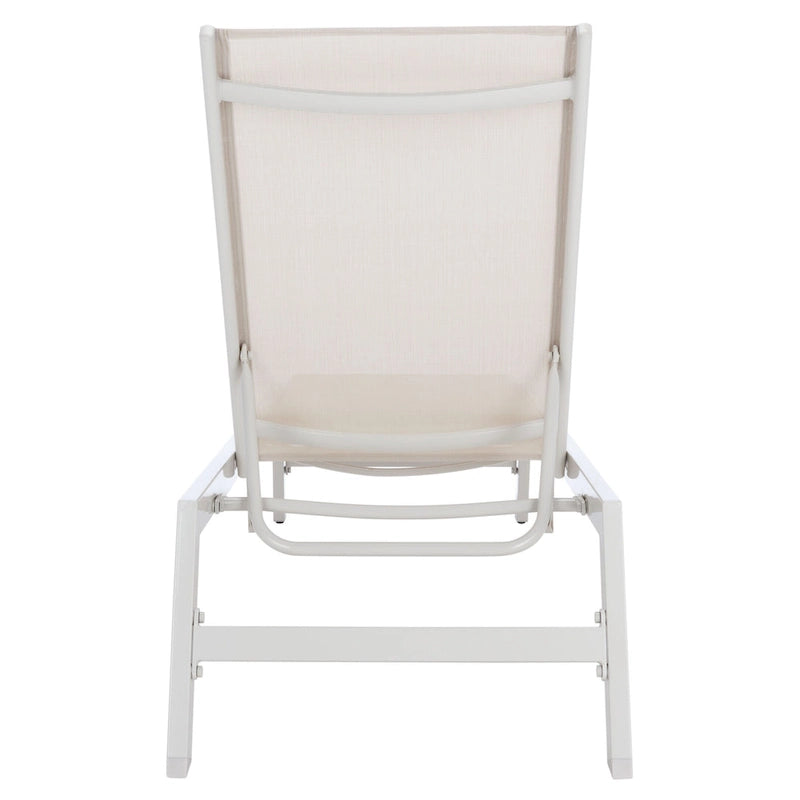 SAFAVIEH Chaise longue d'extérieur Jaylah - 74Lx23Px14H