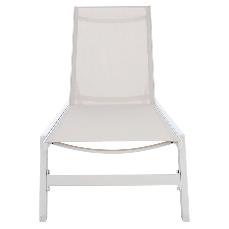 SAFAVIEH Chaise longue d'extérieur Jaylah - 74Lx23Px14H