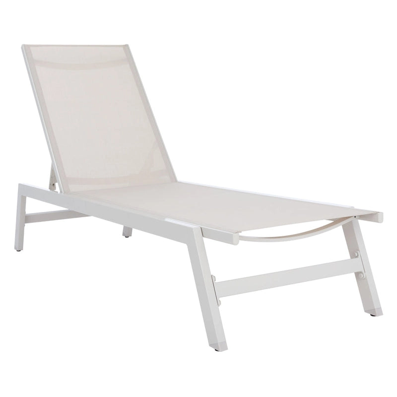SAFAVIEH Chaise longue d'extérieur Jaylah - 74Lx23Px14H