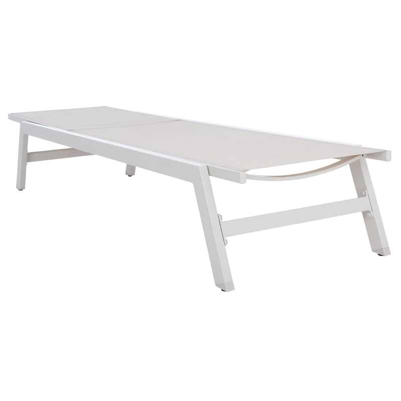 SAFAVIEH Chaise longue d'extérieur Jaylah - 74Lx23Px14H