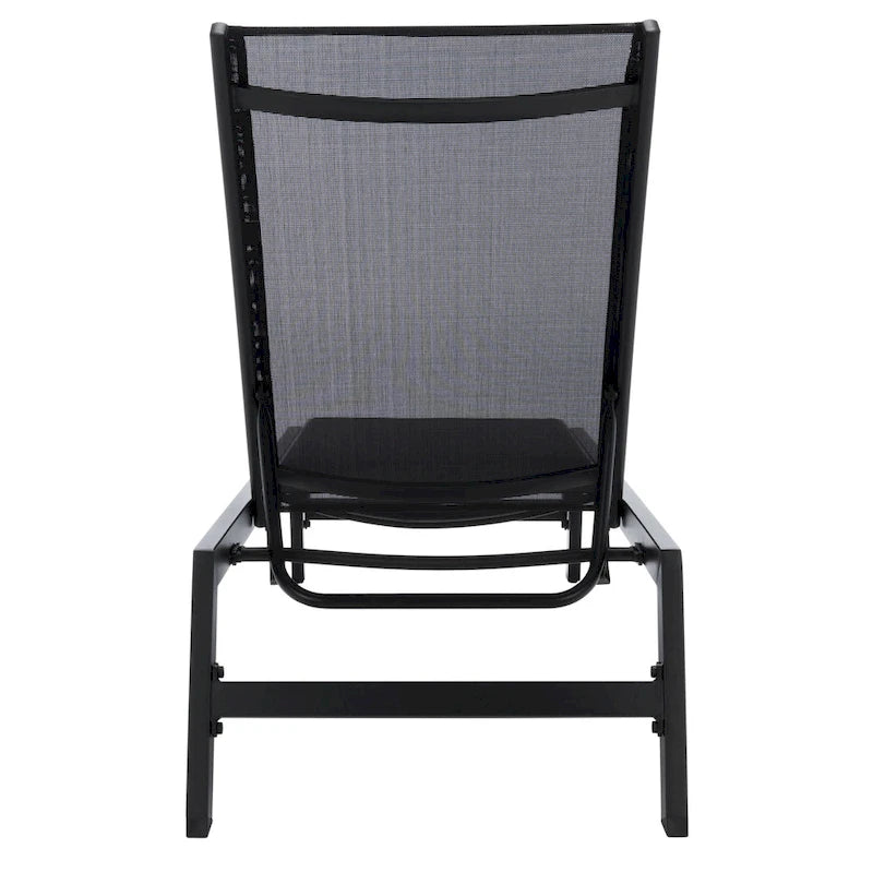 SAFAVIEH Chaise longue d'extérieur Jaylah - 74Lx23Px14H