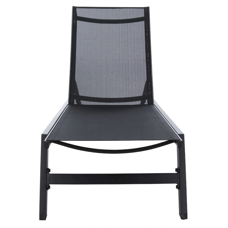 SAFAVIEH Chaise longue d'extérieur Jaylah - 74Lx23Px14H