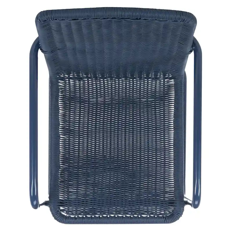 Chaise d'extérieur Emmalee SAFAVIEH (Lot de 2) - 22 L x 25.6 P x 35 H - 20L x 35P x 26H