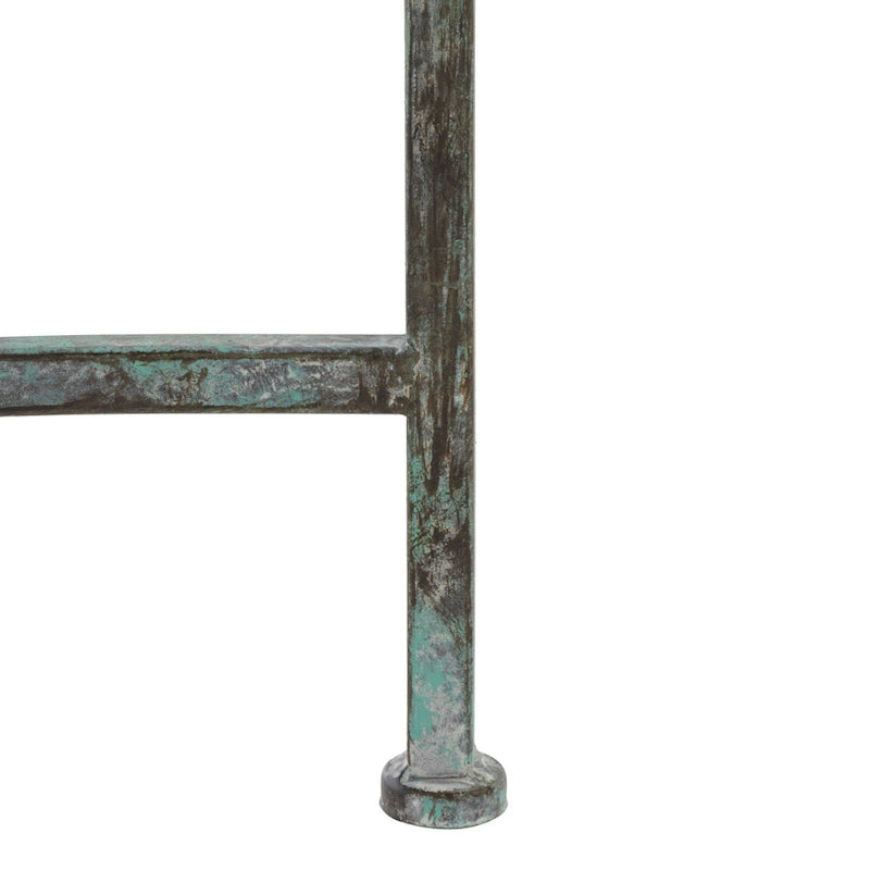 Banc de jardin victorien en fer forgé Citlalli de SAFAVIEH – 44 po L x 24 po P x 31 po H