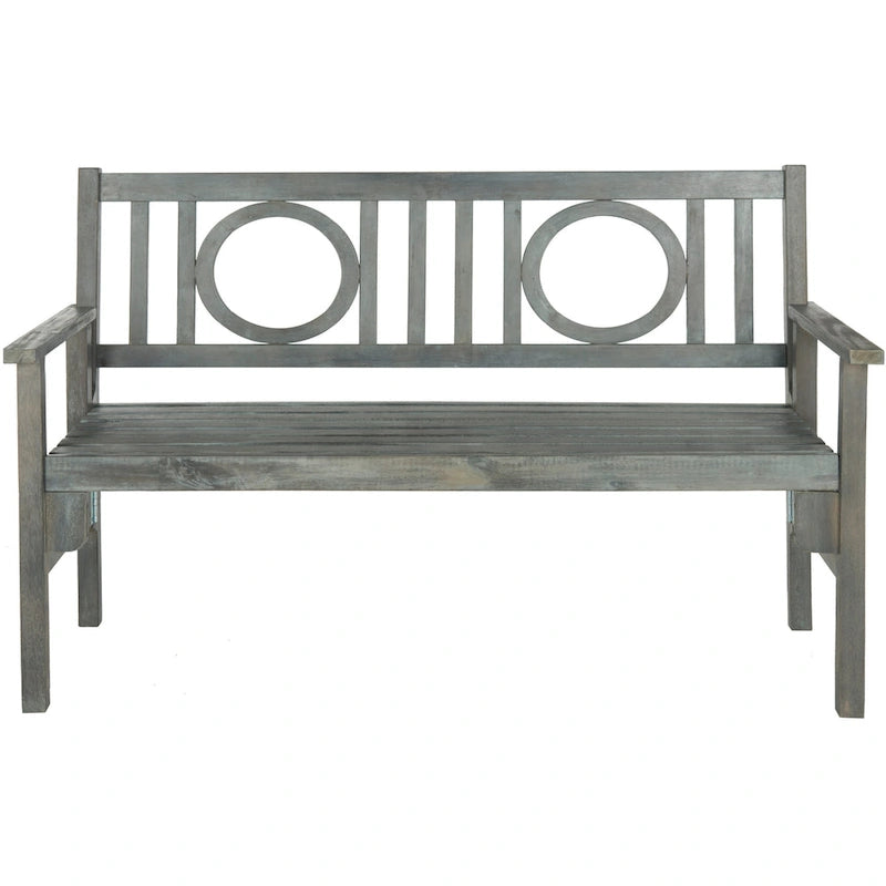 Banc pliant d'extérieur SAFAVIEH Shprinza en bois d'acacia - 48Wx24Dx35H